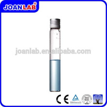 JOAN LAB Borocilicate 3.3 Tubo de teste de vidro com tampa de alumínio